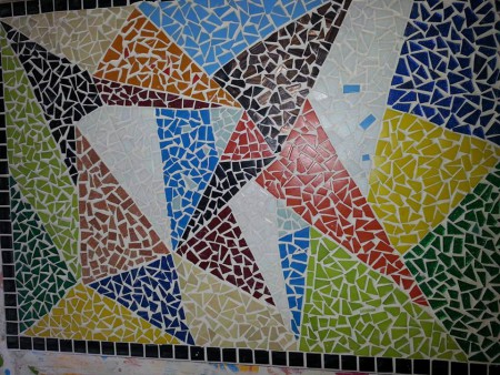 Tafelblad voor een tuintafel